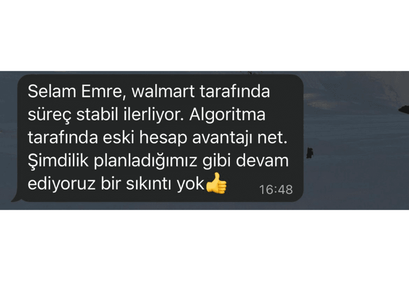Müşteri testimonial